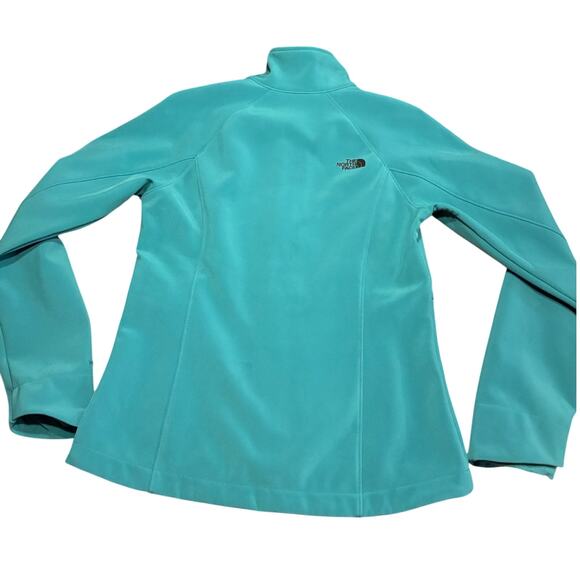 The North Face Apex Windwall Jacket Wm S Teal Outdoors Windbreaker - Picture 2 of 5
